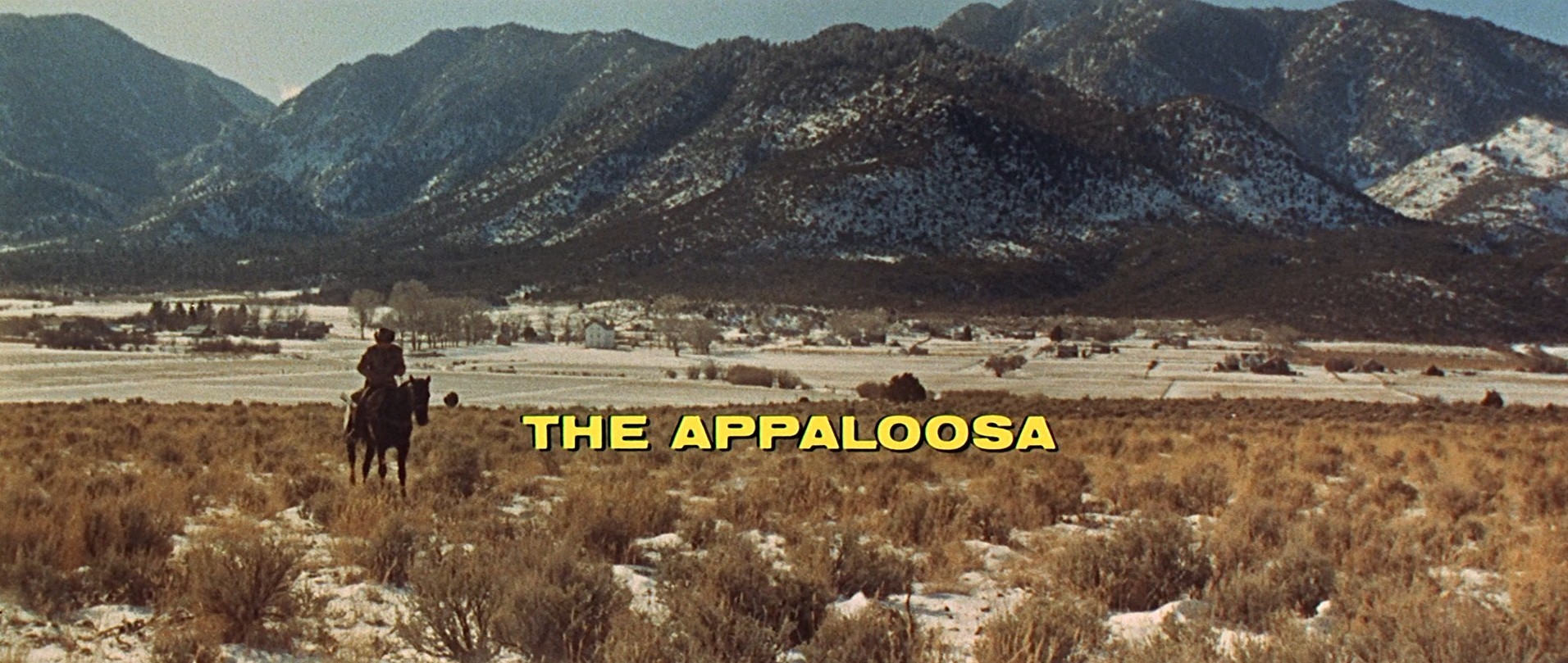 The Appaloosa (1966) —  shot,  lighting