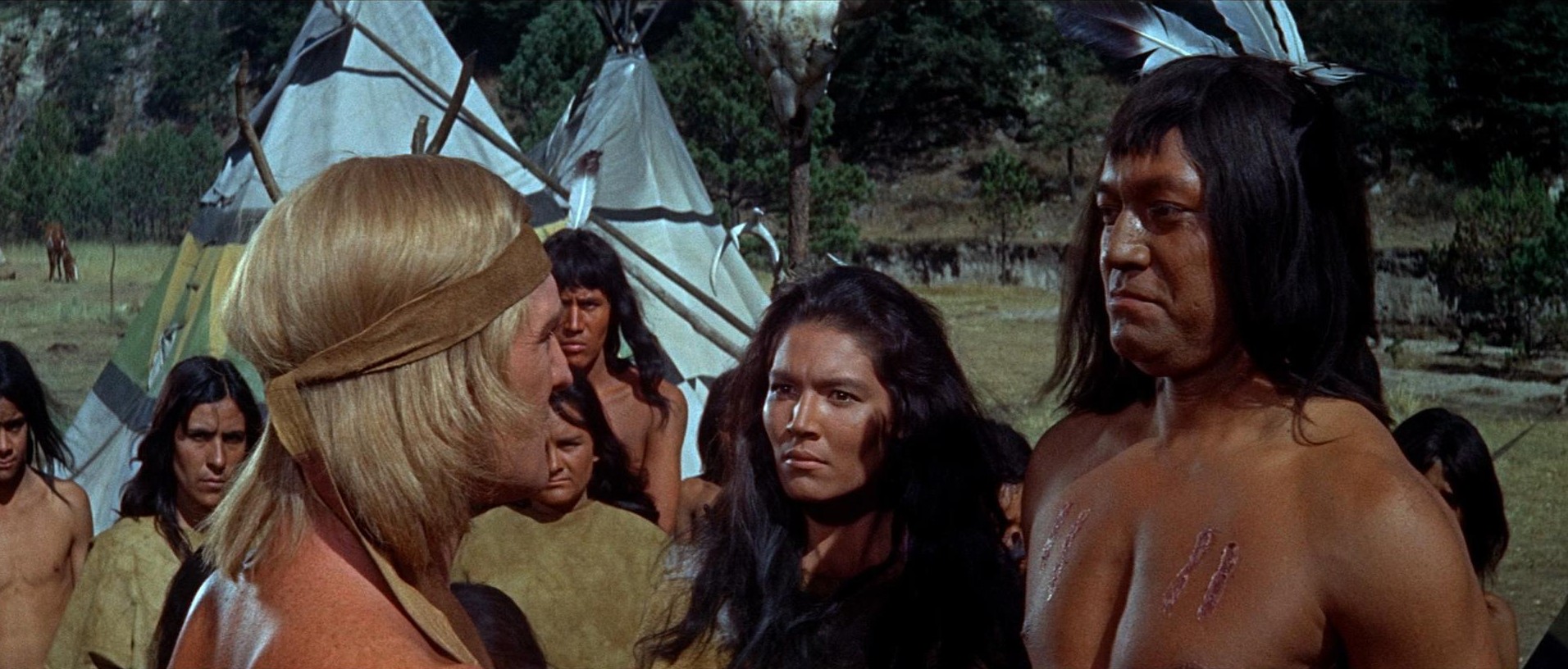 A Man Called Horse (1970) —  shot,  lighting