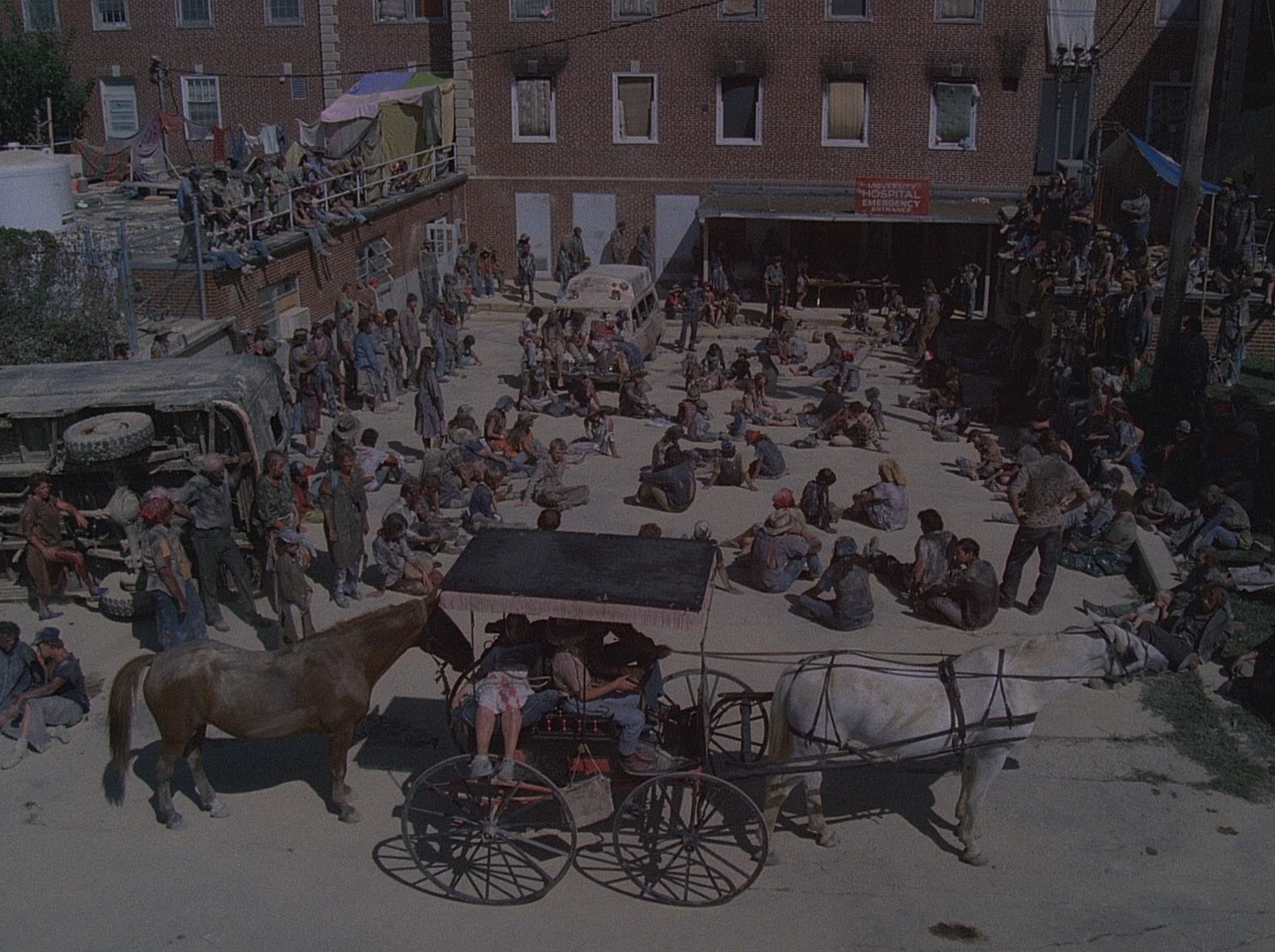 The Day After (1983) —  shot,  lighting