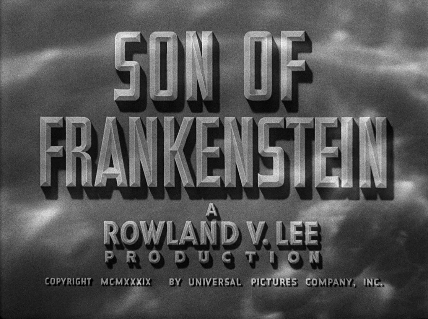 Son of Frankenstein (1939) —  shot,  lighting