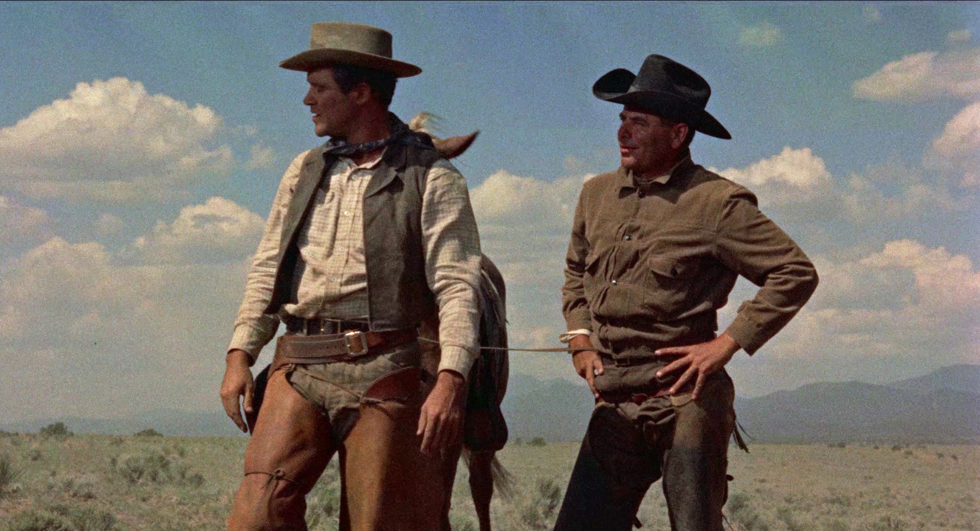 Cowboy (1958) —  shot,  lighting