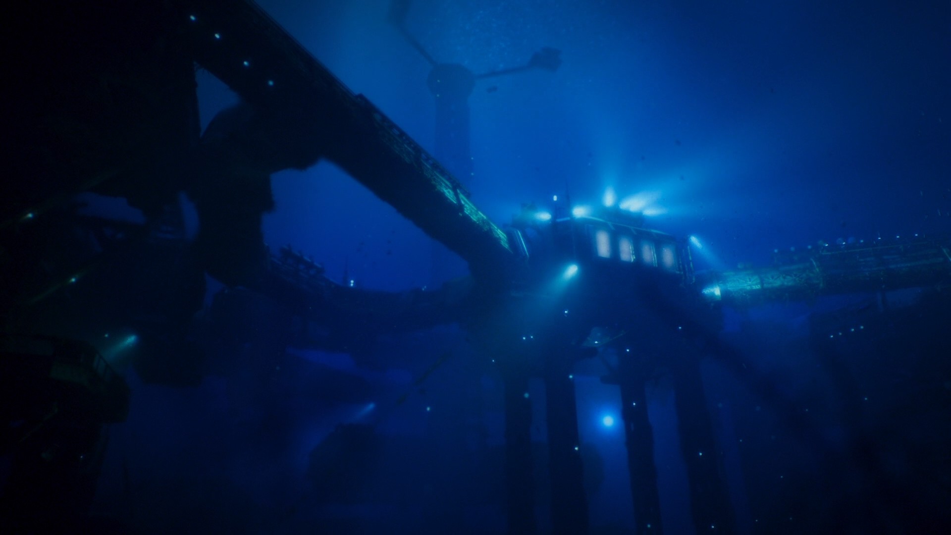 Deep Blue Sea 2 (2018) —  shot,  lighting