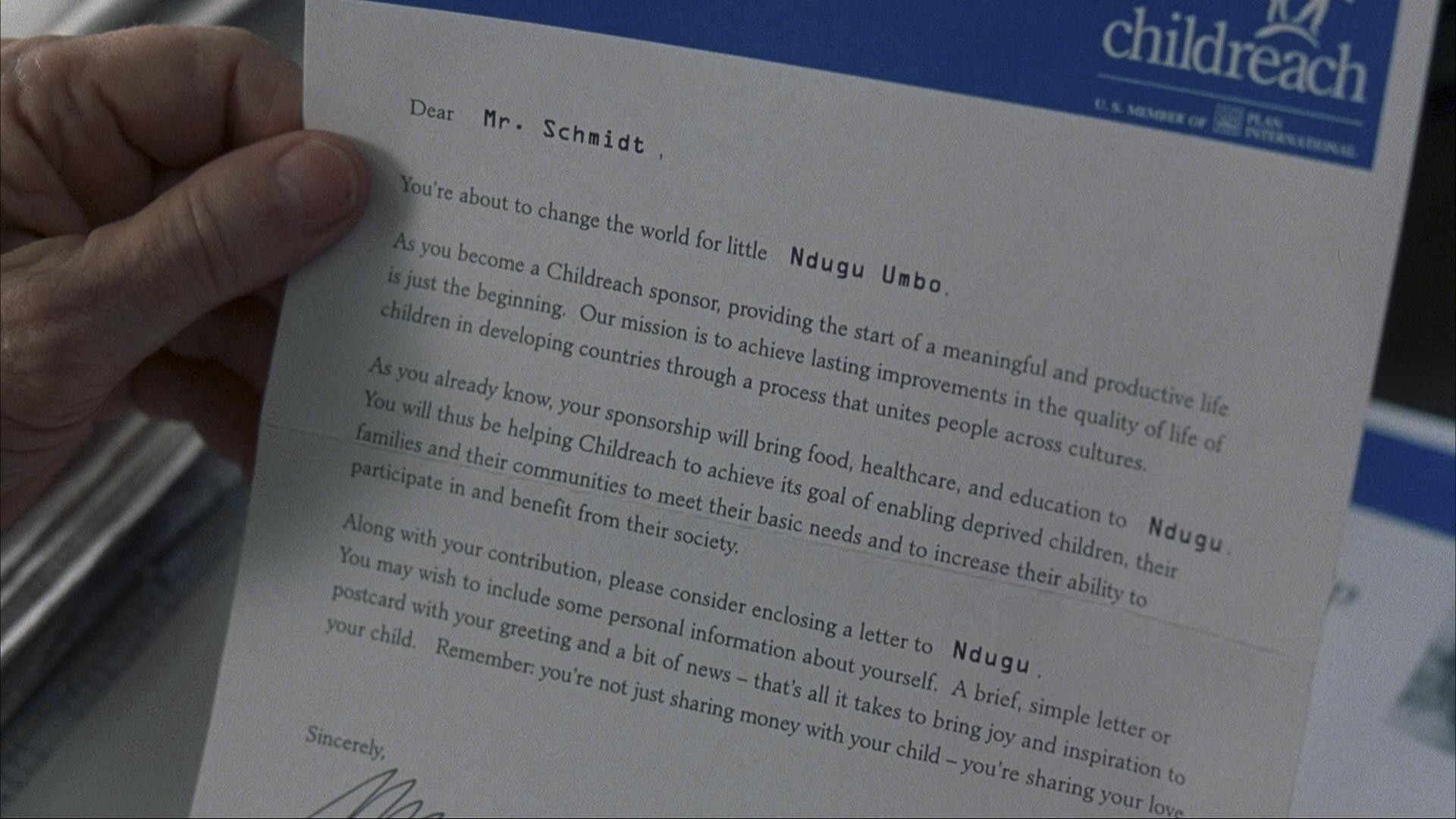 About Schmidt (2002) —  shot,  lighting