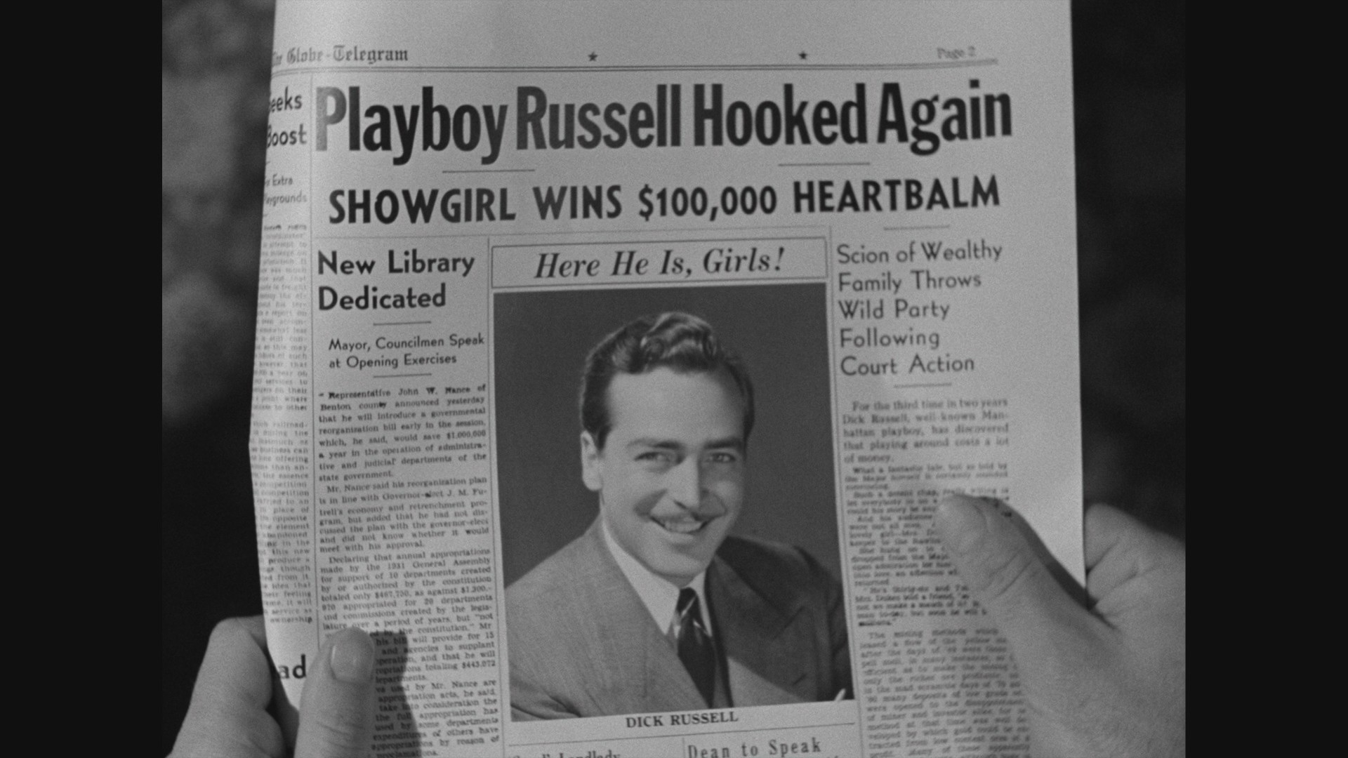 The Invisible Woman (1940) —  shot,  lighting