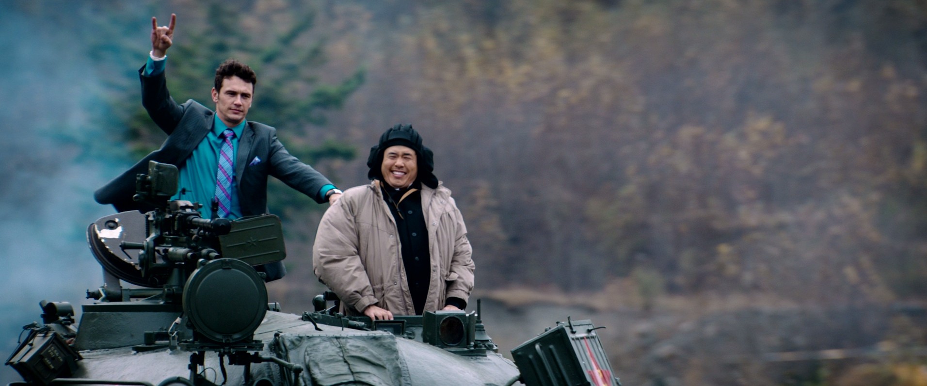 The Interview (2014) —  shot,  lighting