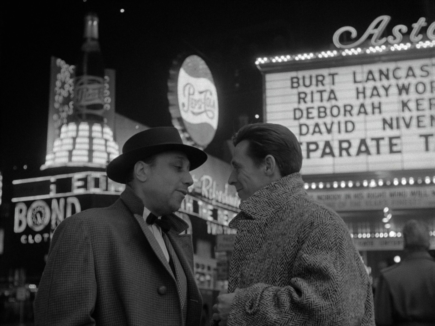 Two Men in Manhattan (1959) —  shot,  lighting
