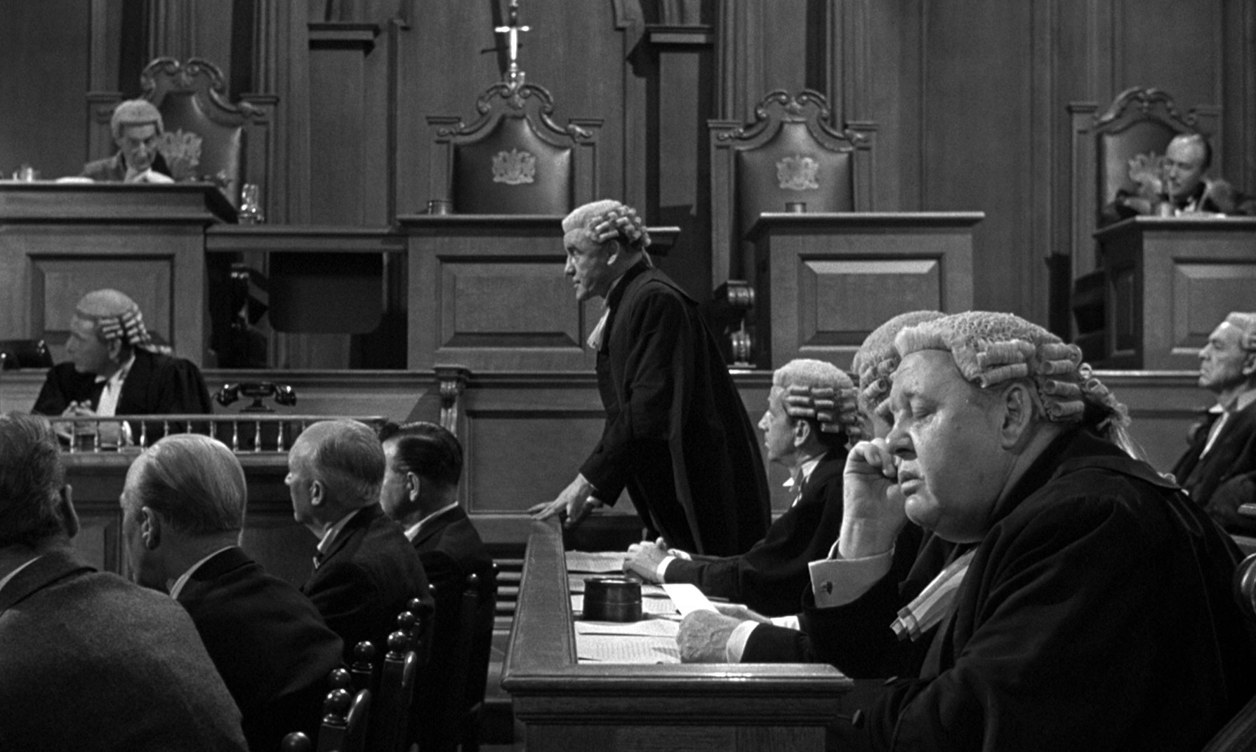 Witness for the Prosecution (1957) —  shot,  lighting