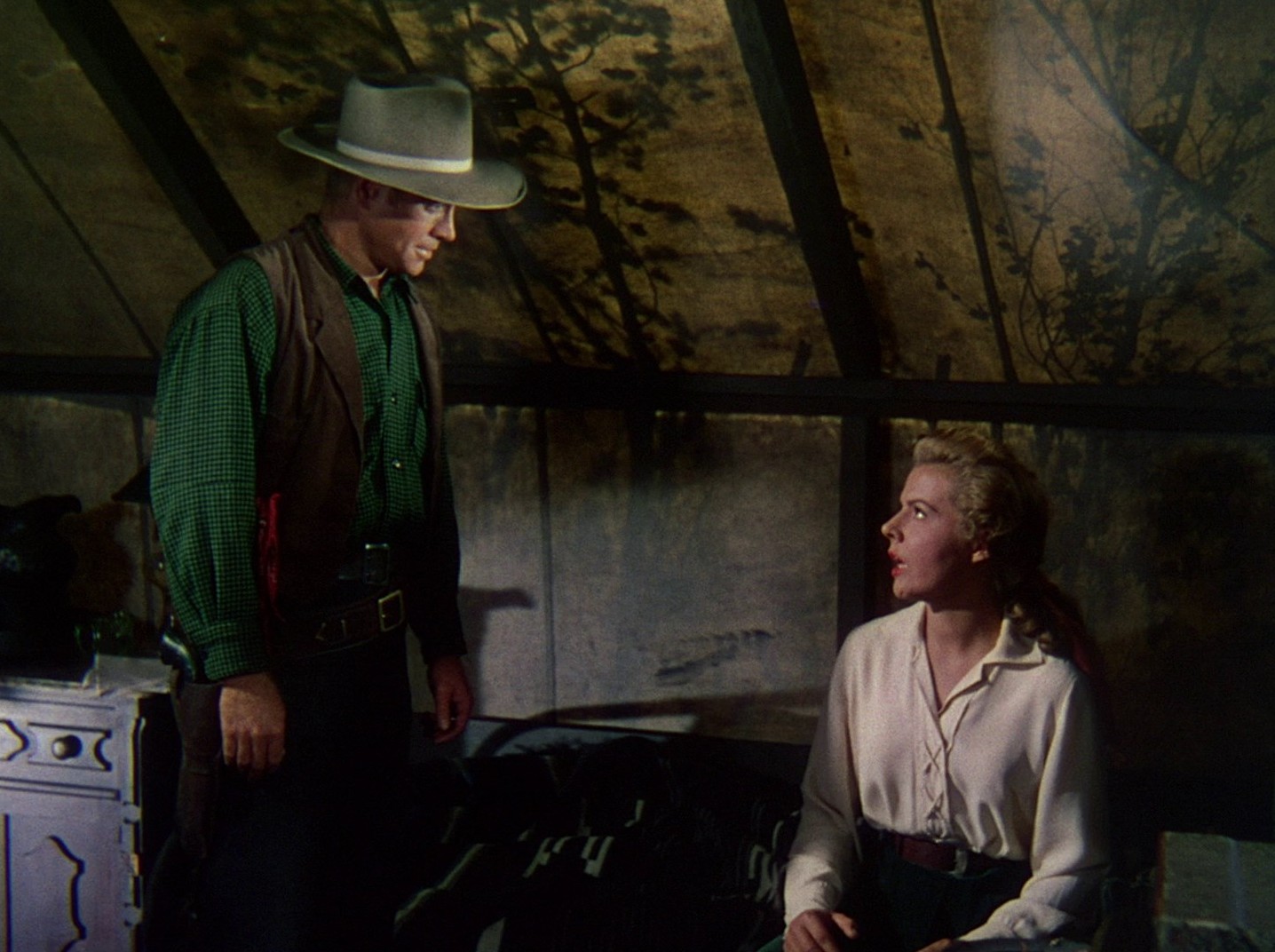 Denver and Rio Grande (1952) —  shot,  lighting