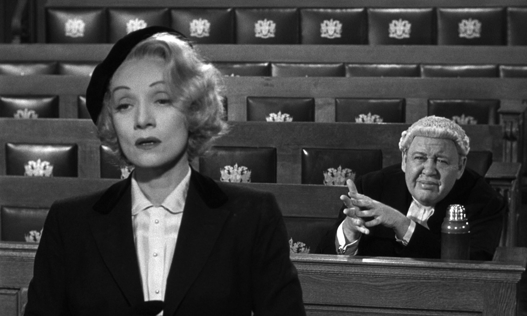 Witness for the Prosecution (1957) —  shot,  lighting