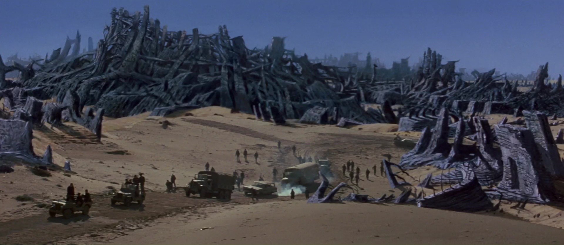 Battle for the Planet of the Apes (1973) —  shot,  lighting