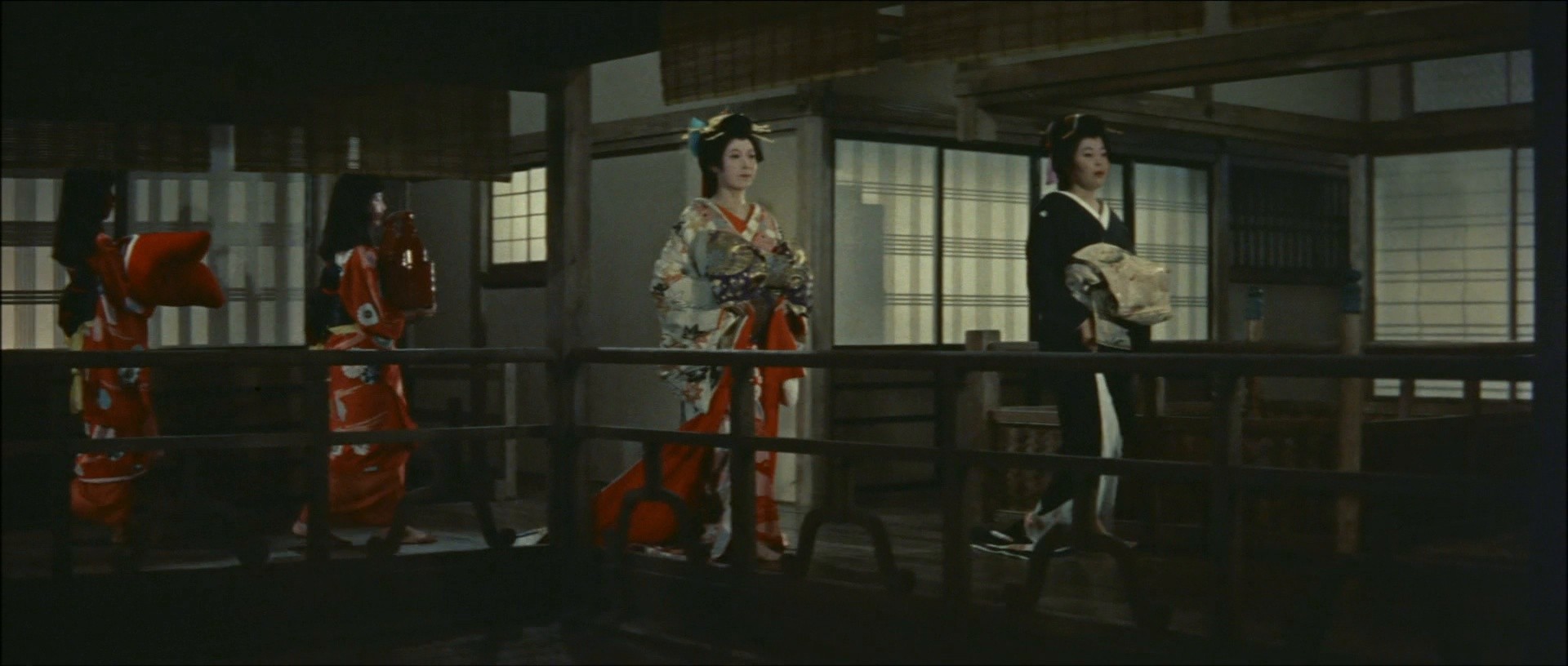 Chikamatsu's Love in Osaka (1959) —  shot,  lighting