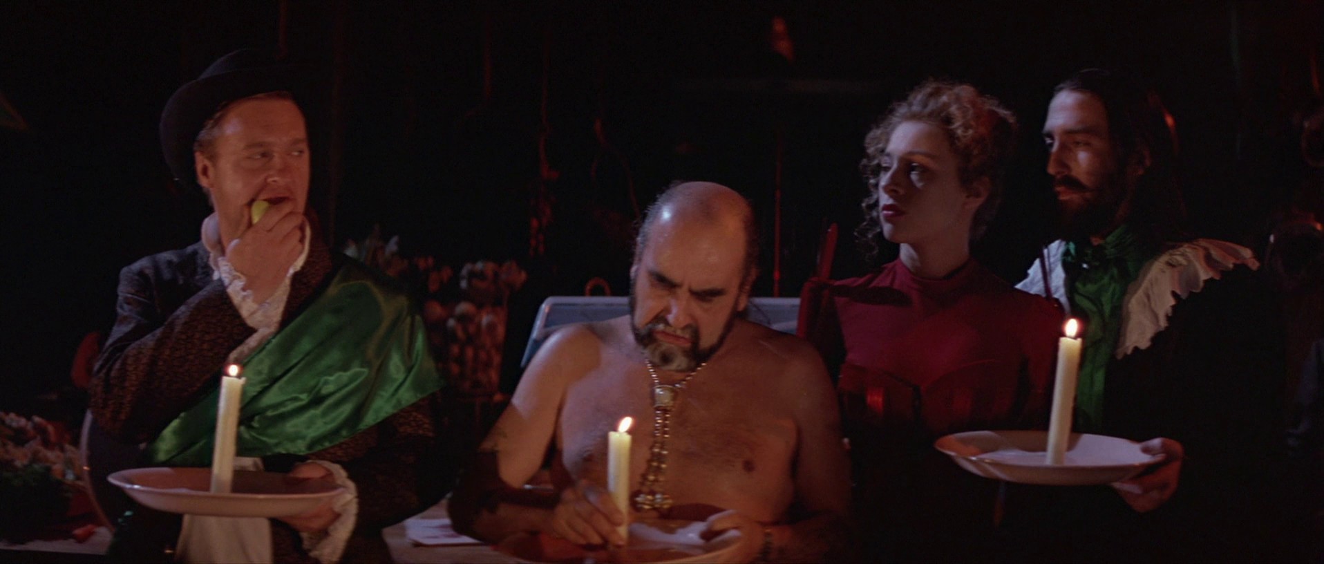 The Cook, the Thief, His Wife & Her Lover (1989) —  shot,  lighting