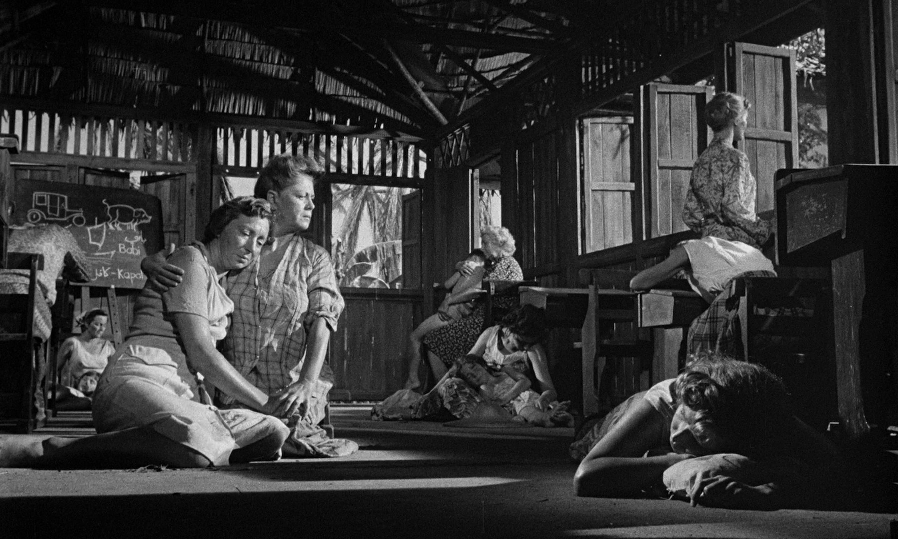 A Town Like Alice (1956) —  shot,  lighting