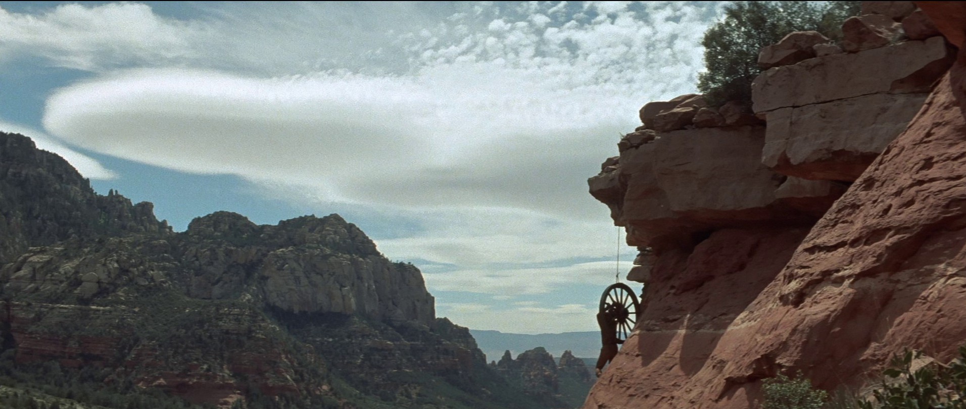 The Last Wagon (1956) —  shot,  lighting