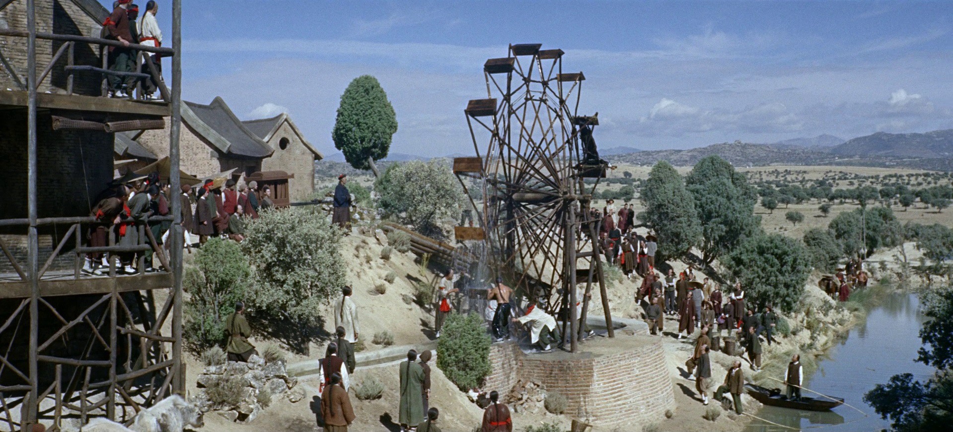 55 Days at Peking (1963) —  shot,  lighting