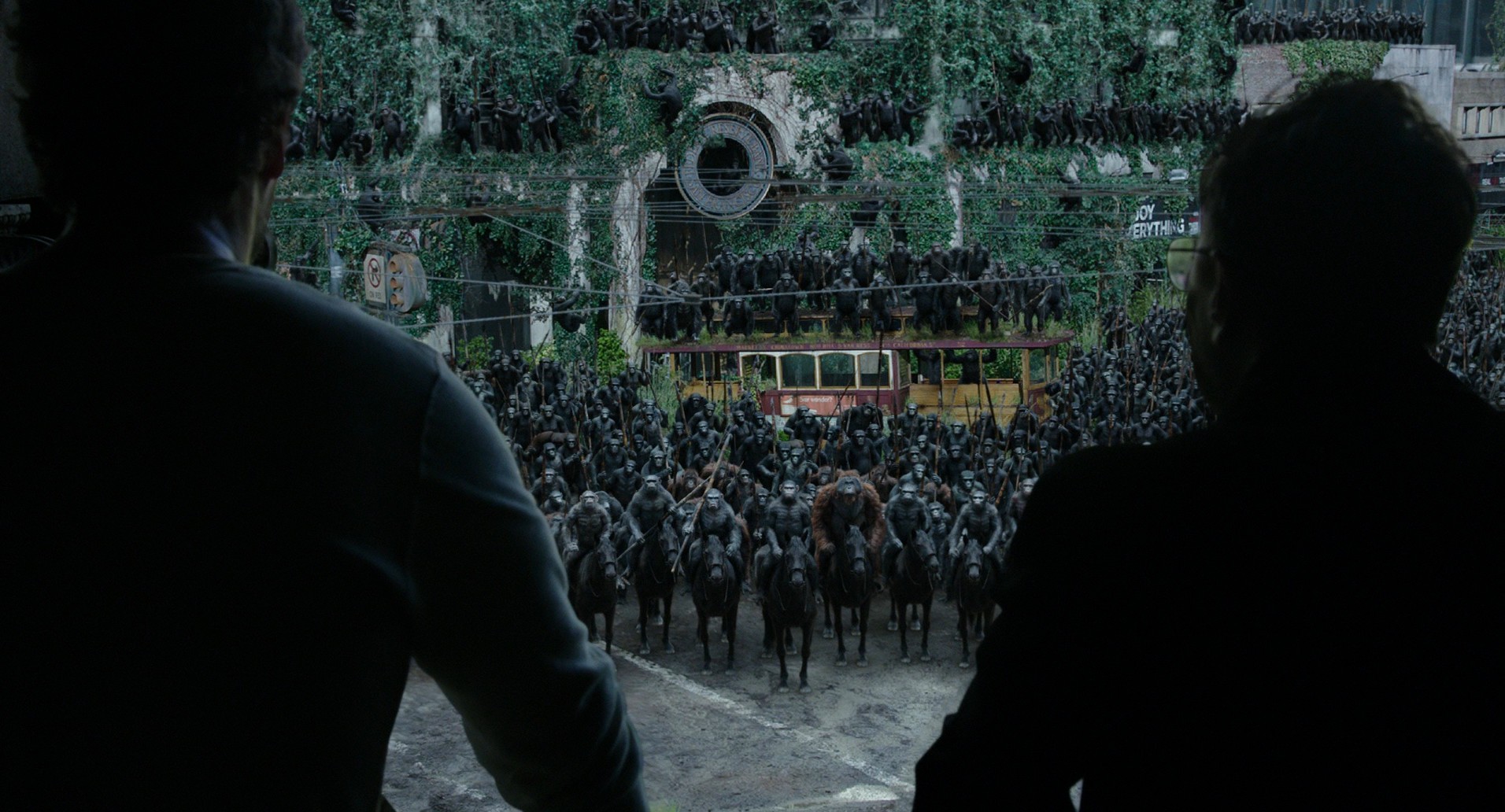 Dawn of the Planet of the Apes (2014) —  shot,  lighting