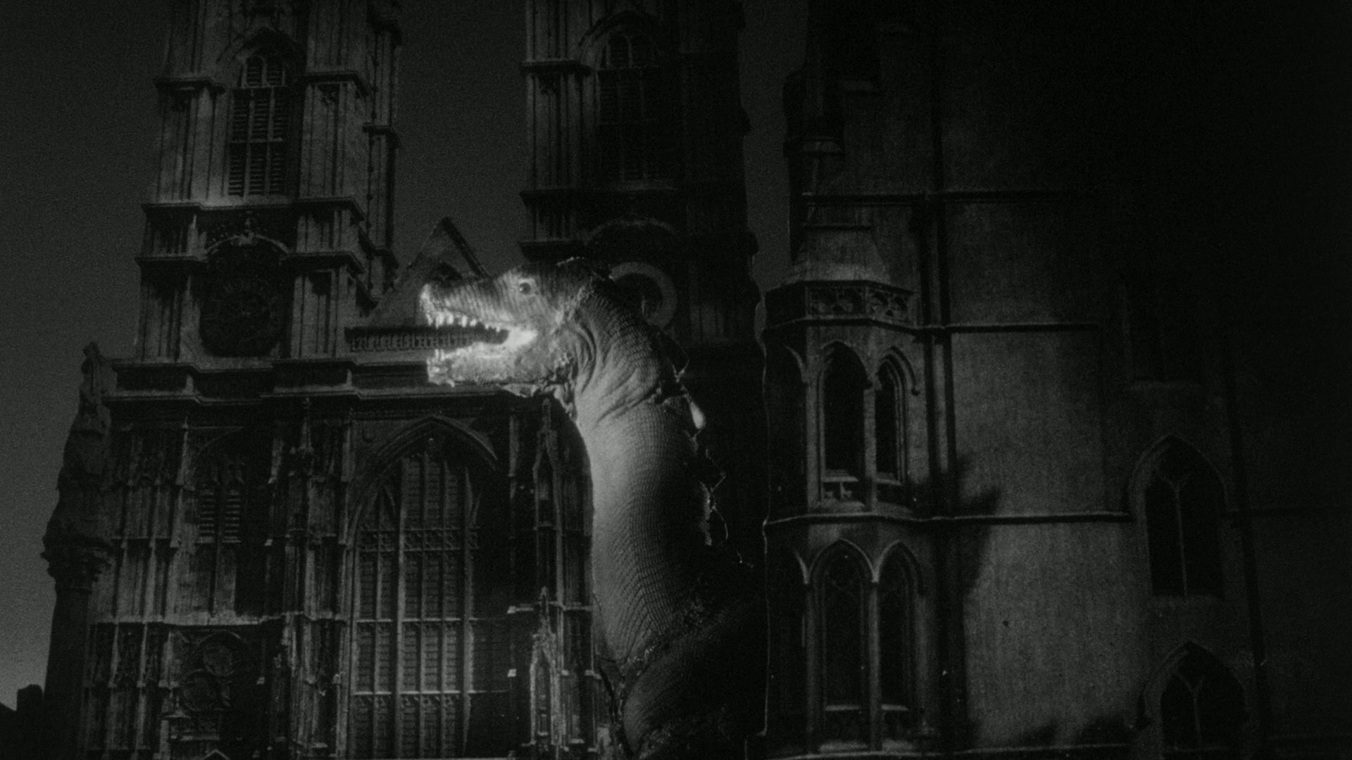 The Giant Behemoth (1959) —  shot,  lighting