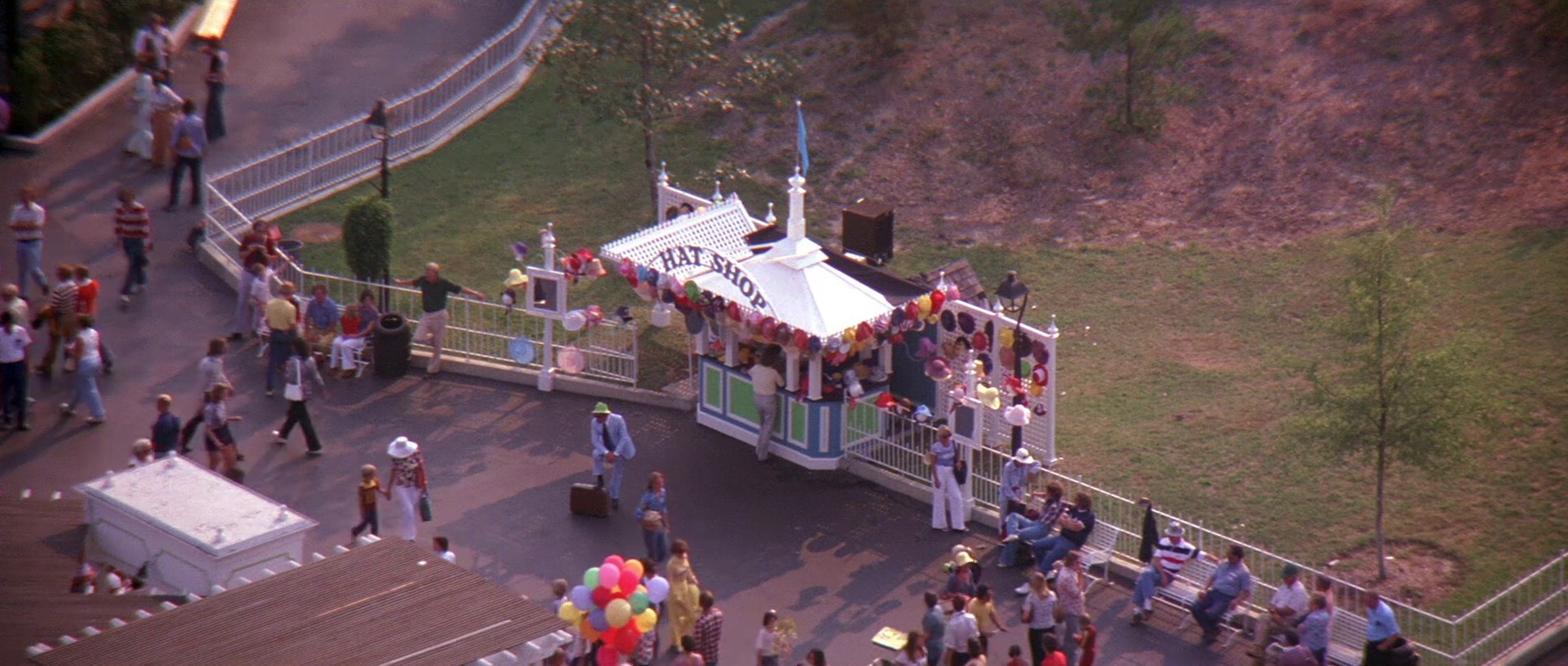 Rollercoaster (1977) —  shot,  lighting