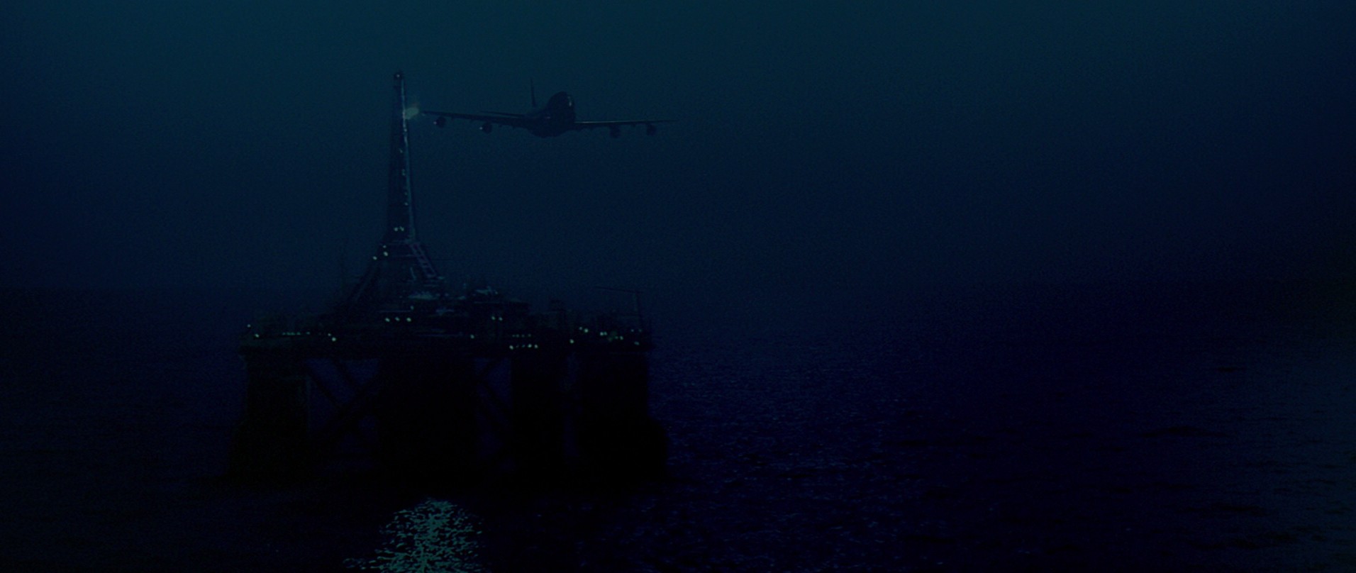 Airport '77 (1977) —  shot,  lighting