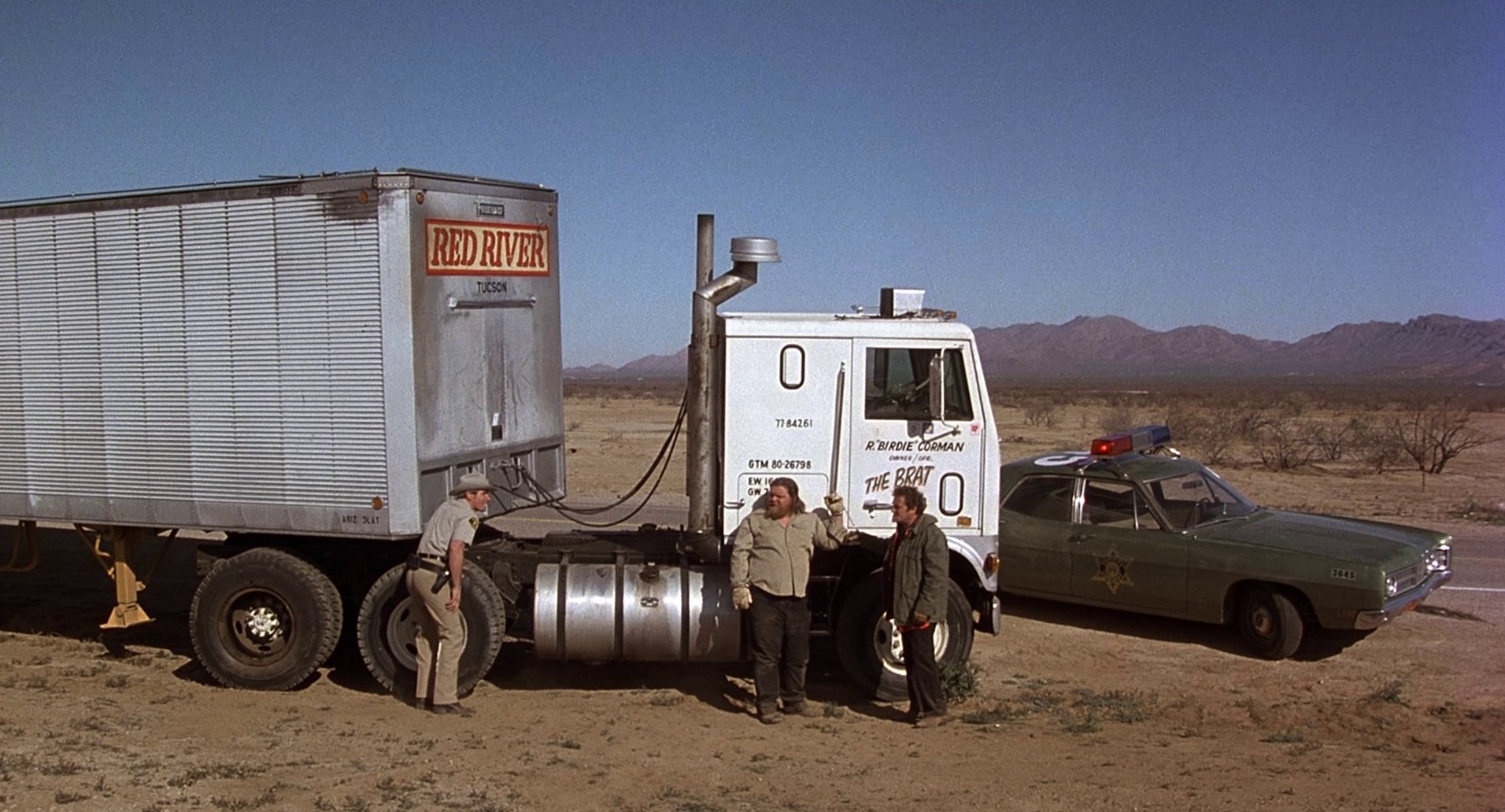 White Line Fever (1975) —  shot,  lighting