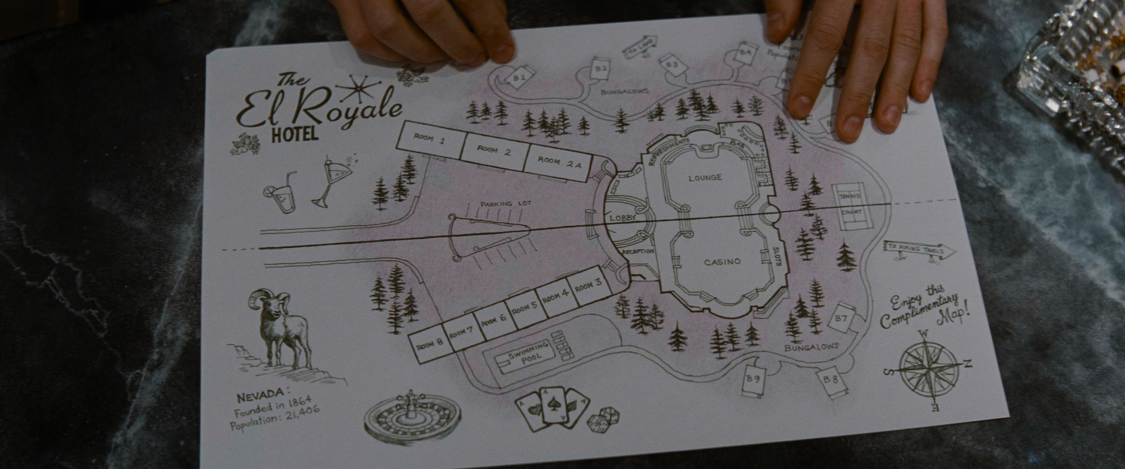 Bad Times at the El Royale (2018) —  shot,  lighting