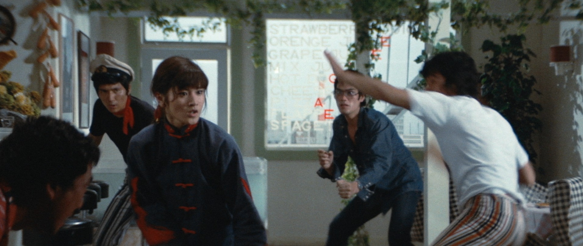 Sister Street Fighter (1974) —  shot,  lighting