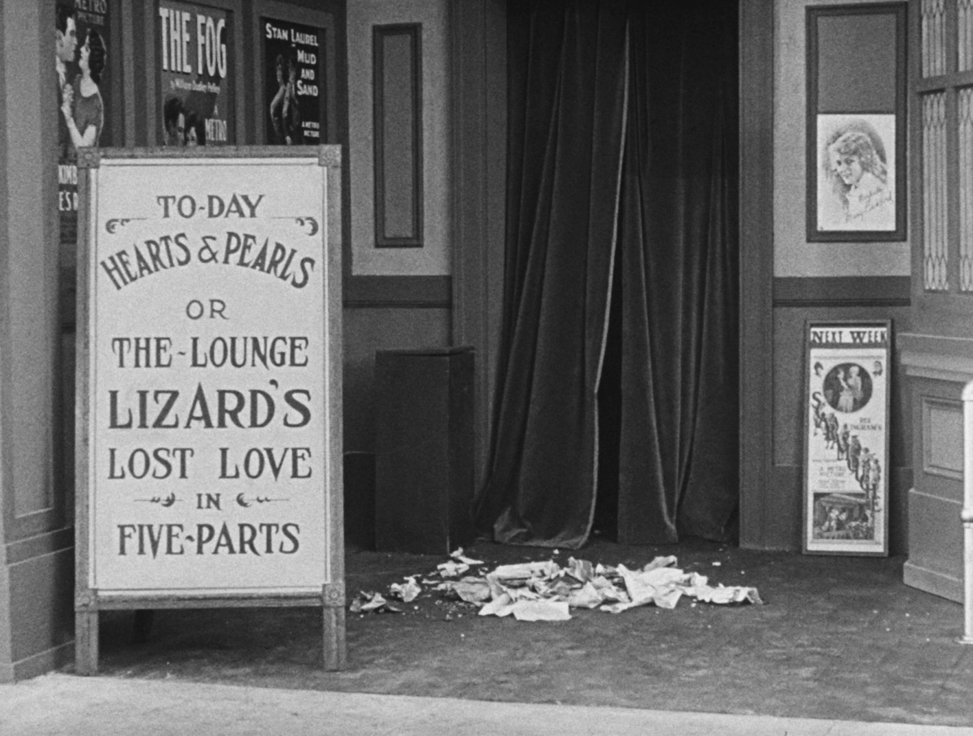 Sherlock Jr. (1924) —  shot,  lighting