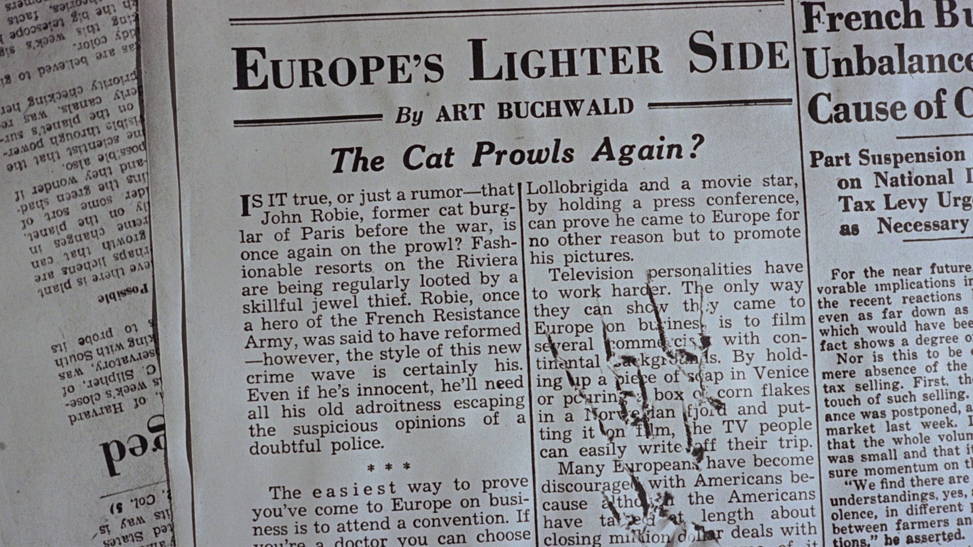 To Catch a Thief (1955) —  shot,  lighting