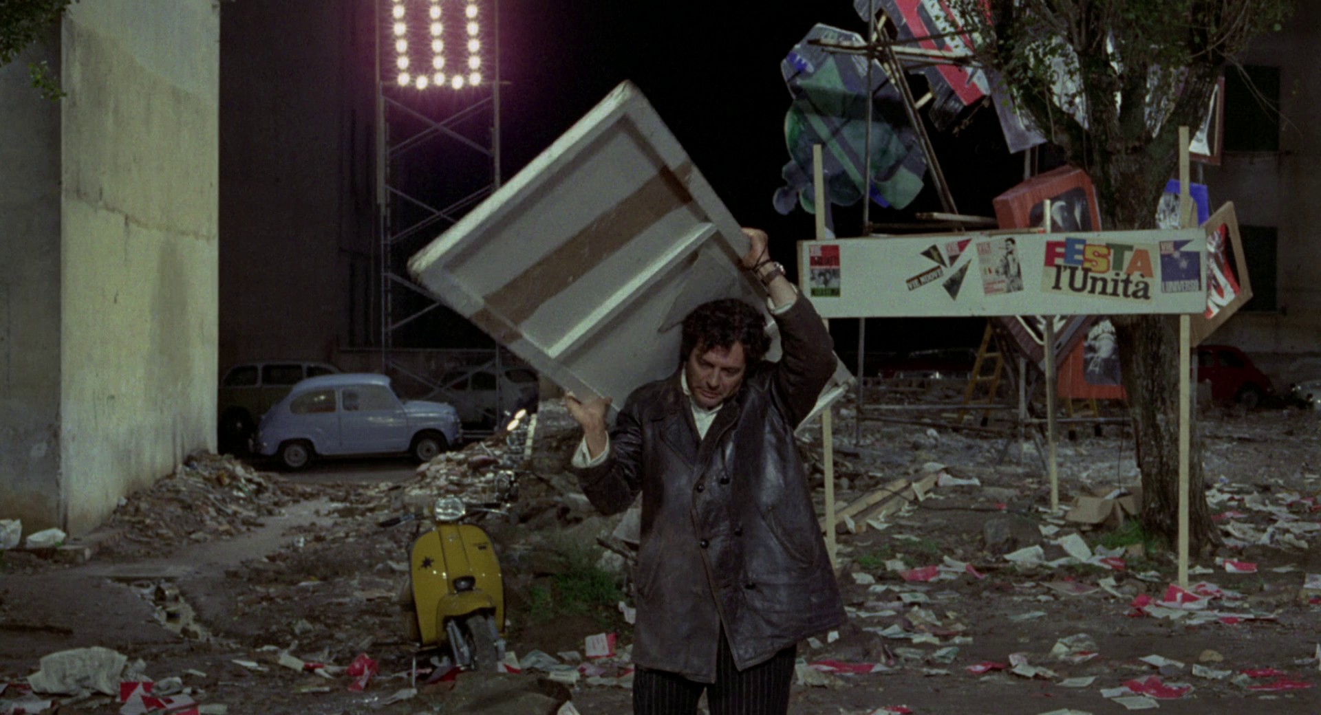 The Pizza Triangle (1970) —  shot,  lighting