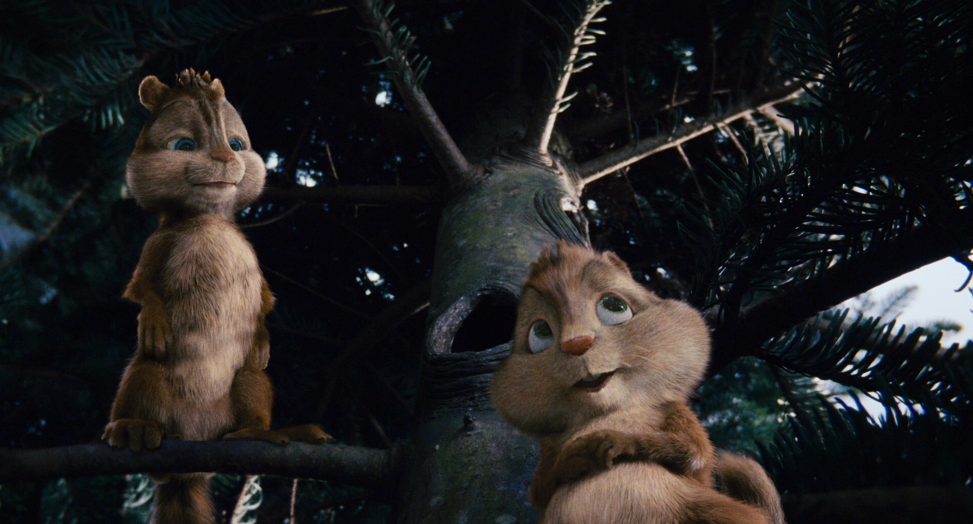 Alvin and the Chipmunks (2007) —  shot,  lighting