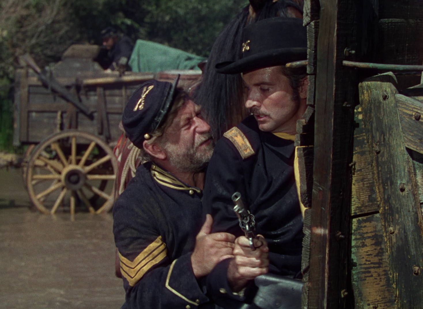 South of St. Louis (1949) —  shot,  lighting