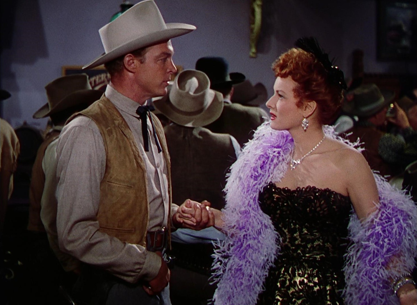 The Redhead from Wyoming (1953) —  shot,  lighting