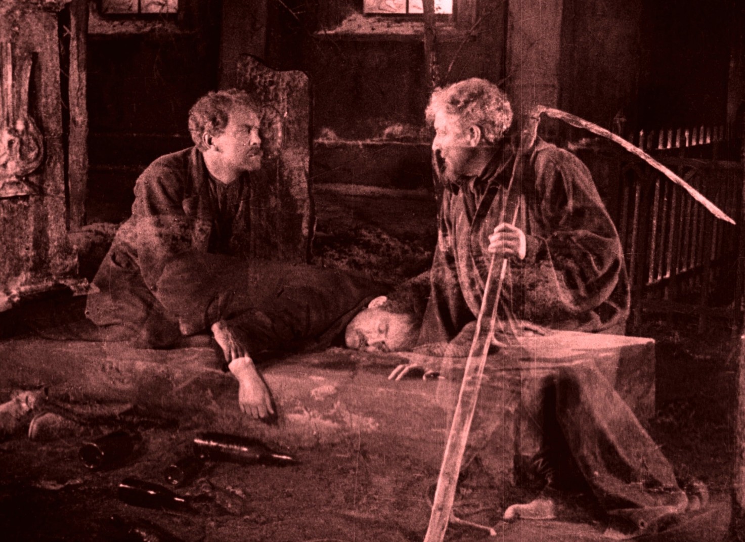 The Phantom Carriage (1921) —  shot,  lighting