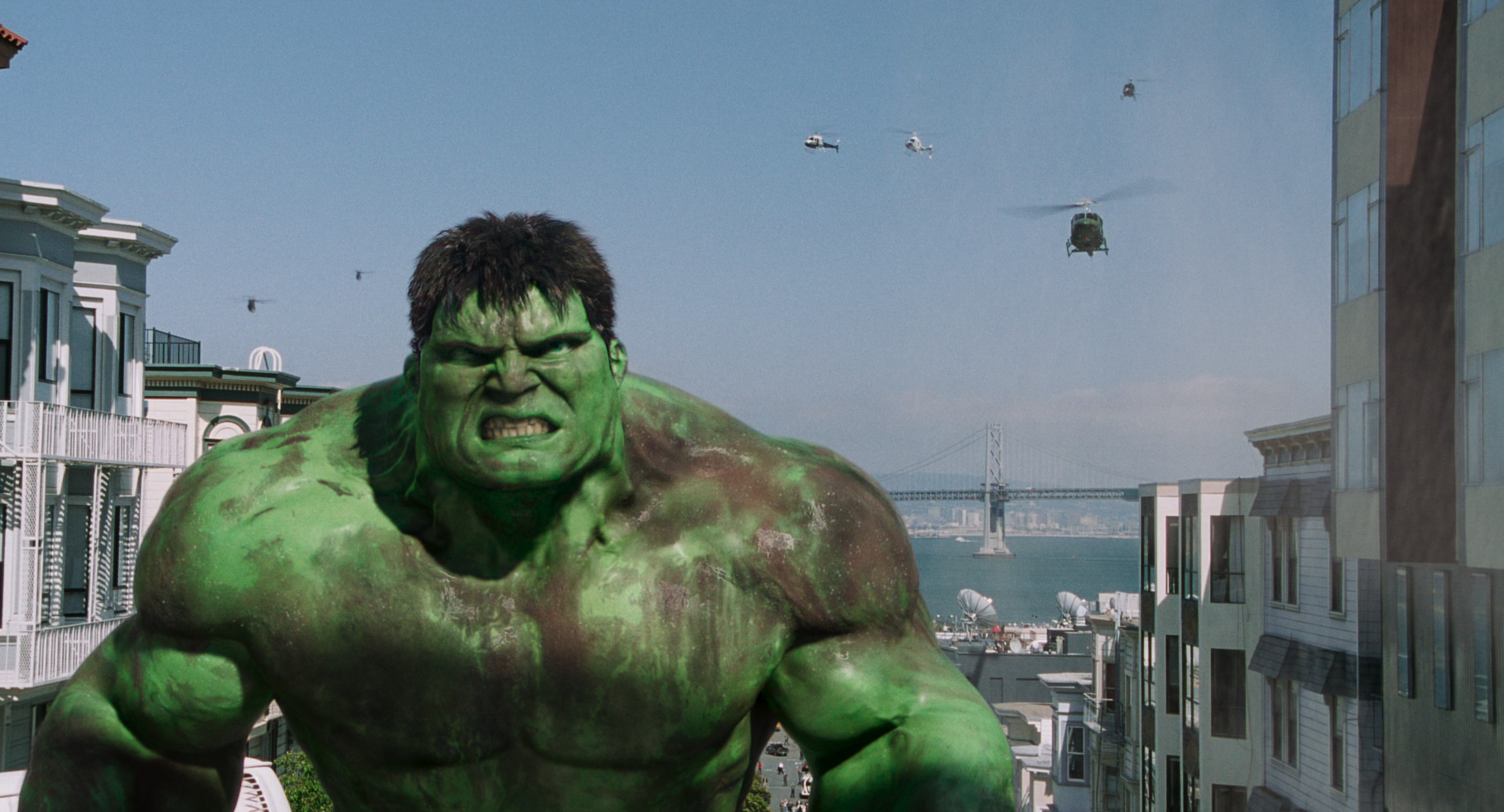 Hulk (2003) —  shot,  lighting