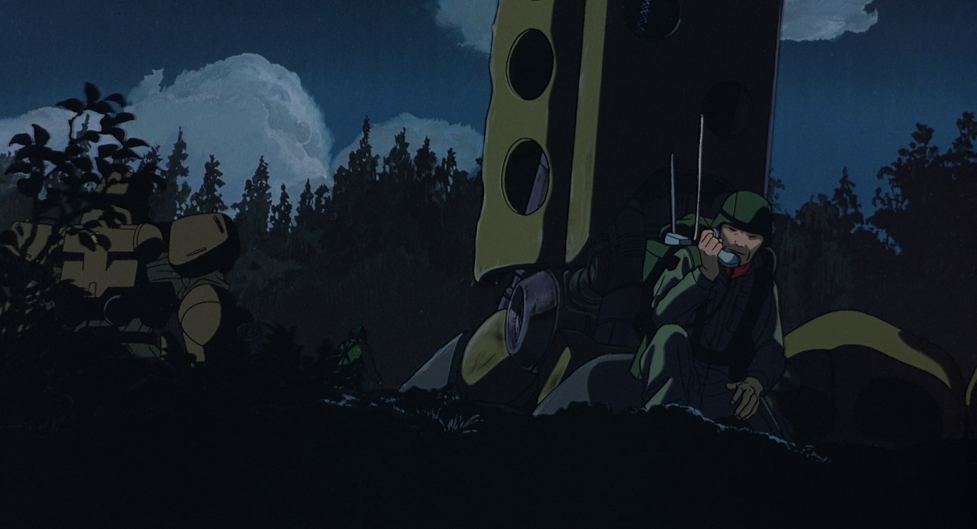 Patlabor: The Movie (1989) —  shot,  lighting