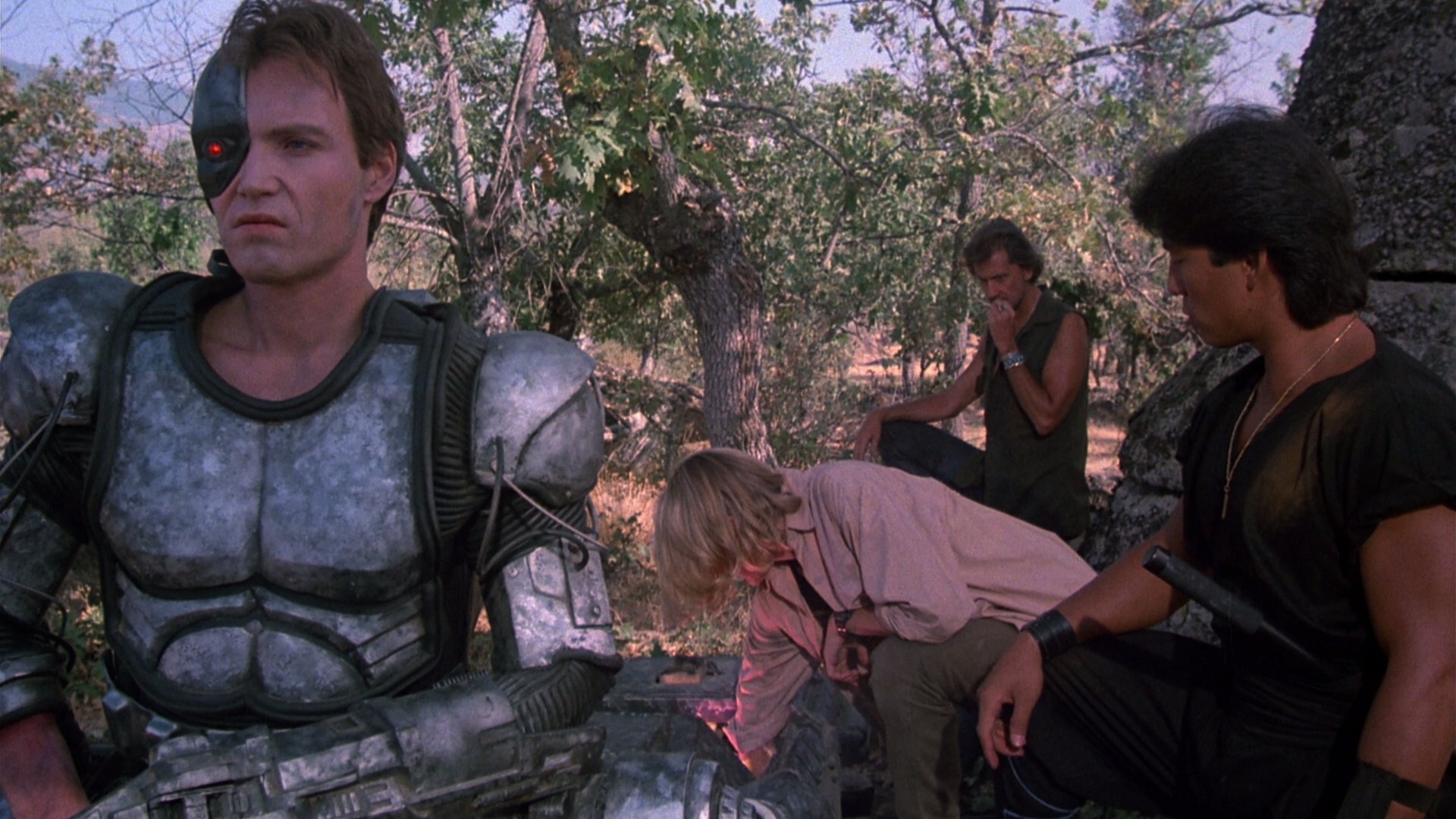 Eliminators (1986) —  shot,  lighting