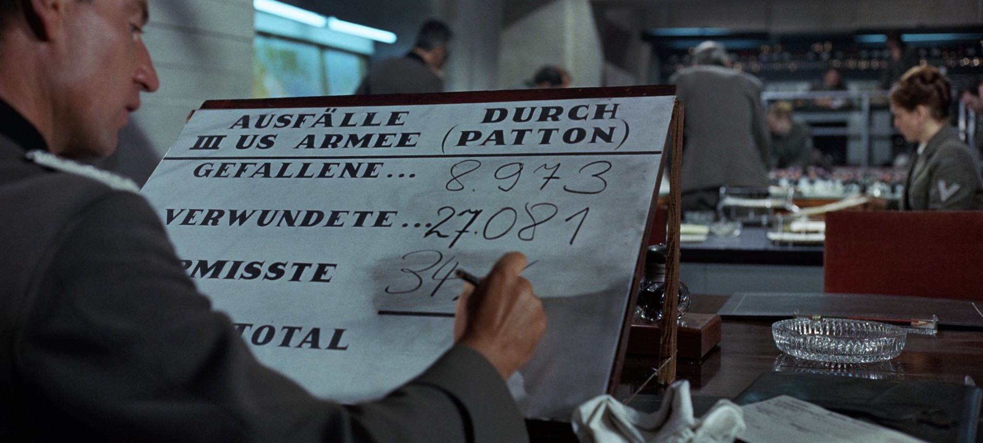 Patton (1970) —  shot,  lighting