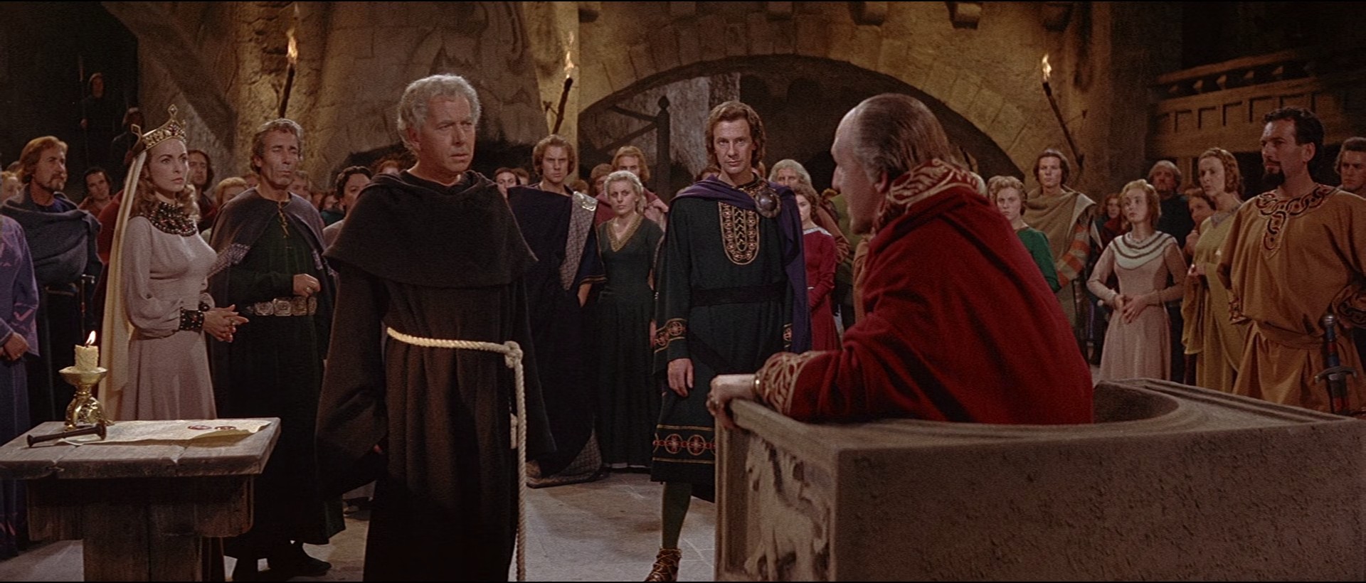 The Vikings (1958) —  shot,  lighting