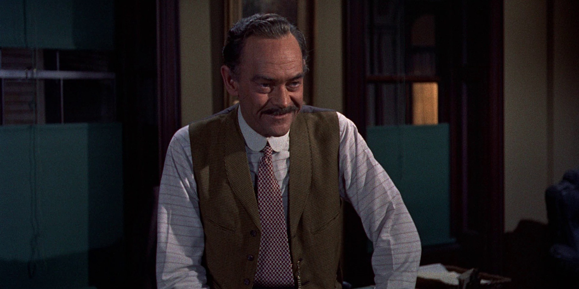 The Yellow Mountain (1954) —  shot,  lighting