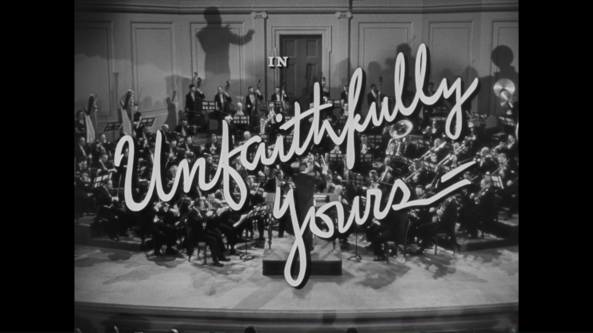 Unfaithfully Yours (1948) —  shot,  lighting