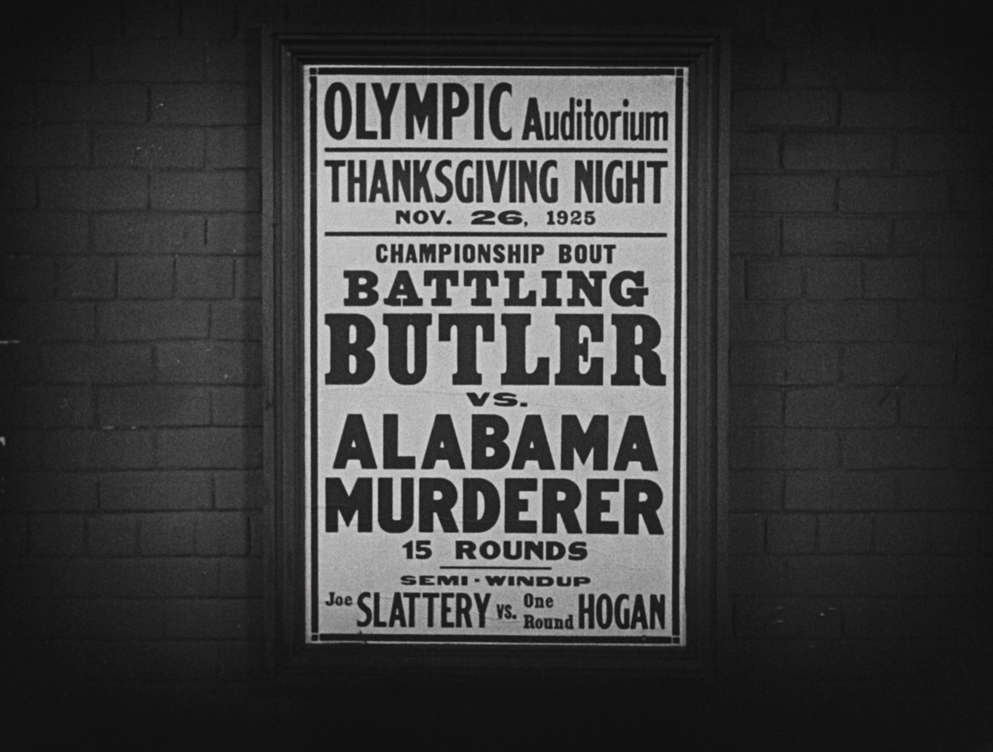 Battling Butler (1926) —  shot,  lighting