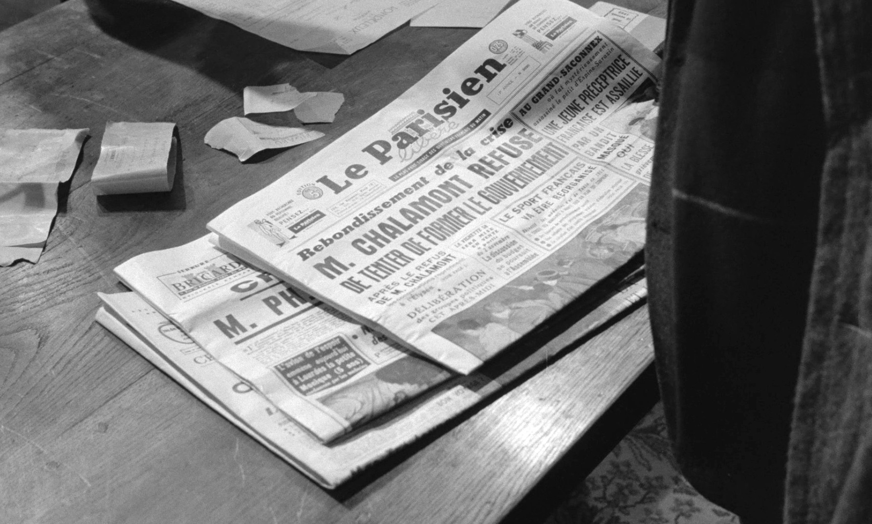 The President (1961) —  shot,  lighting