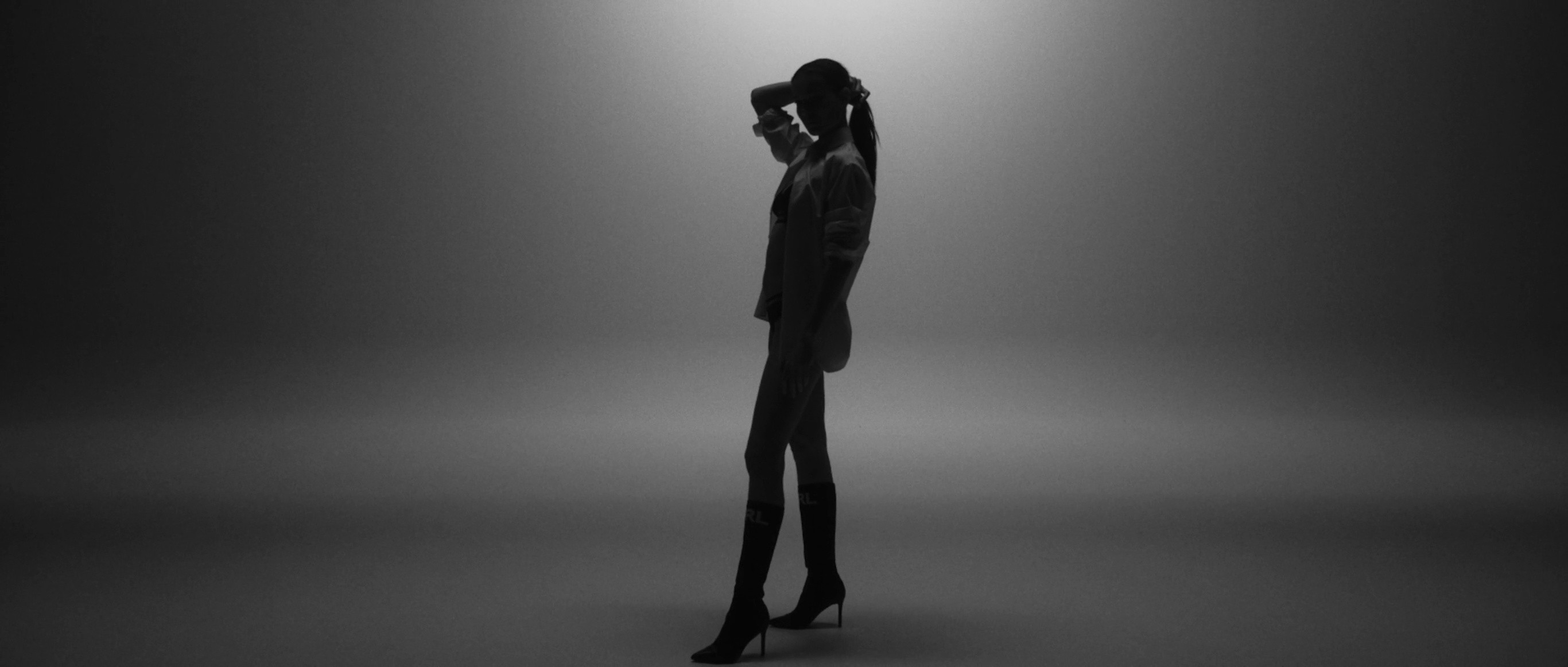 Karl Lagerfeld - UW 2021 (2021) —  shot,  lighting