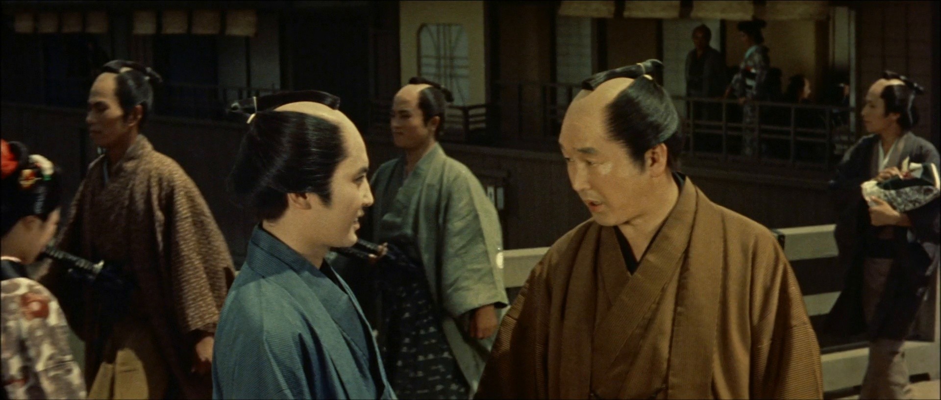 Chikamatsu's Love in Osaka (1959) —  shot,  lighting