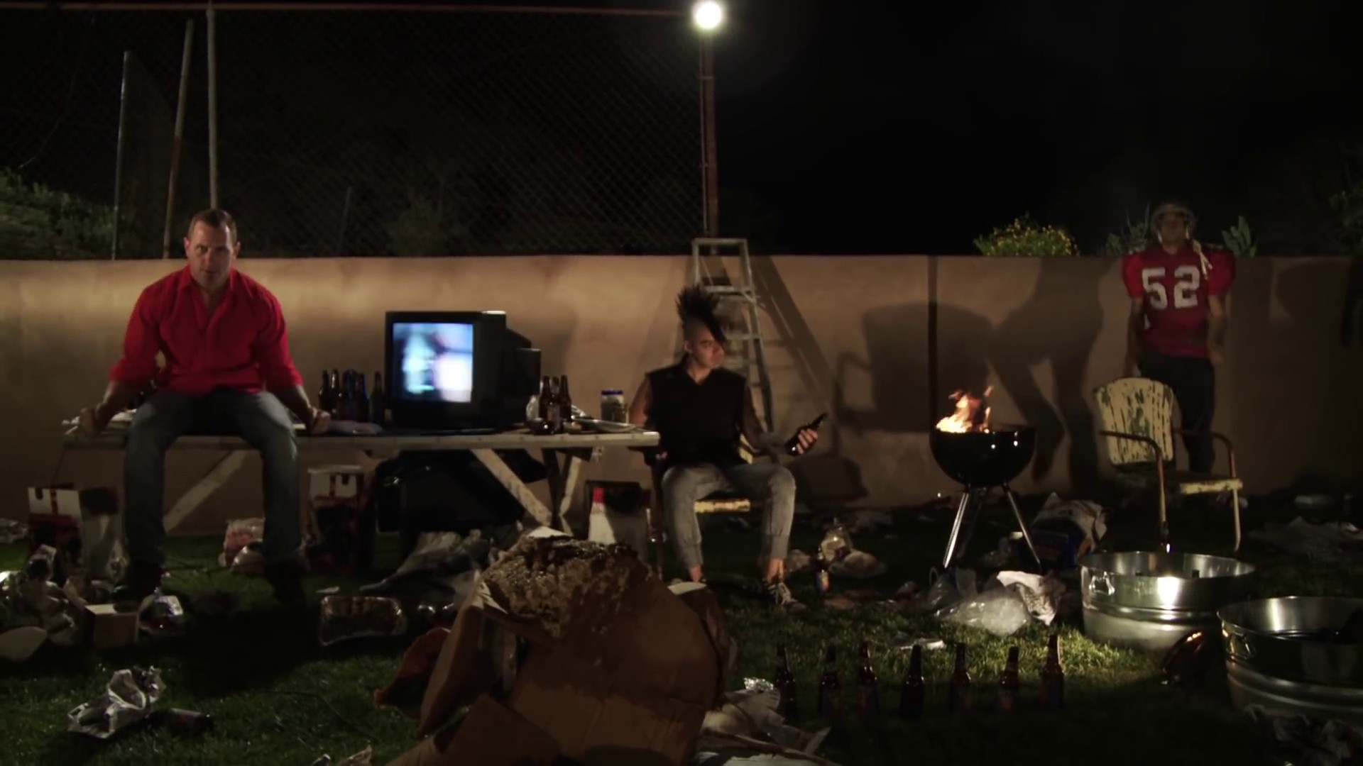 Crazy Clown Time (2012) —  shot,  lighting