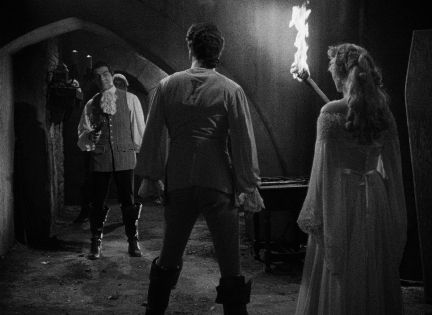 The Black Castle (1953) —  shot,  lighting