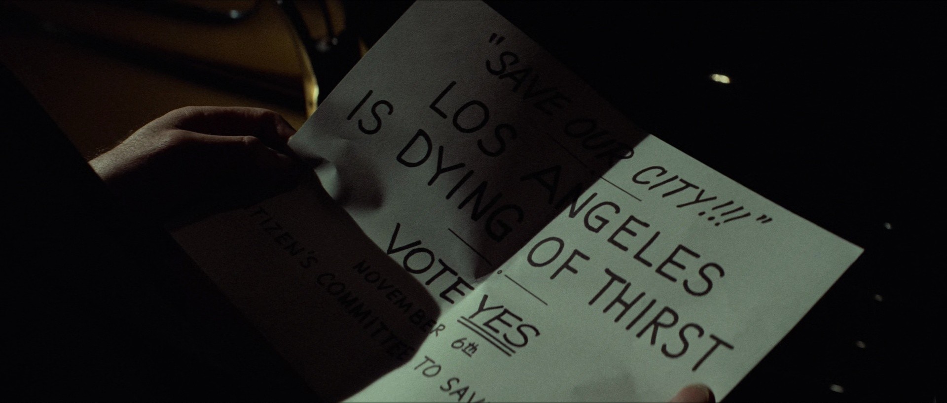 Chinatown (1974) —  shot,  lighting