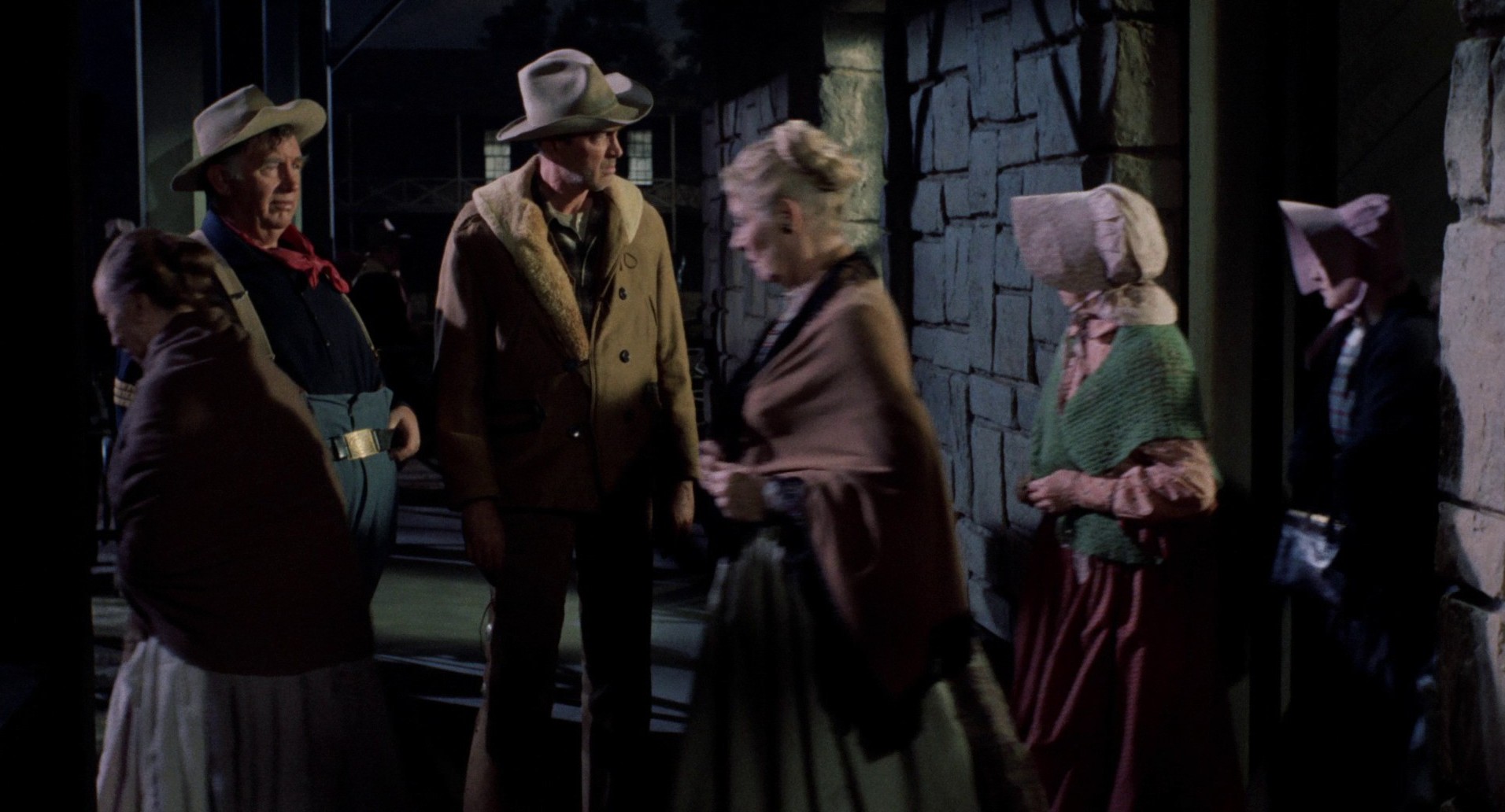 Two Rode Together (1961) —  shot,  lighting