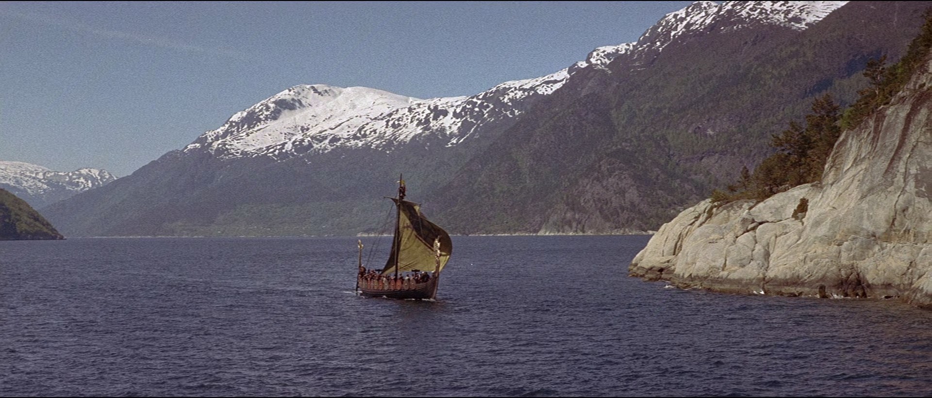 The Vikings (1958) —  shot,  lighting