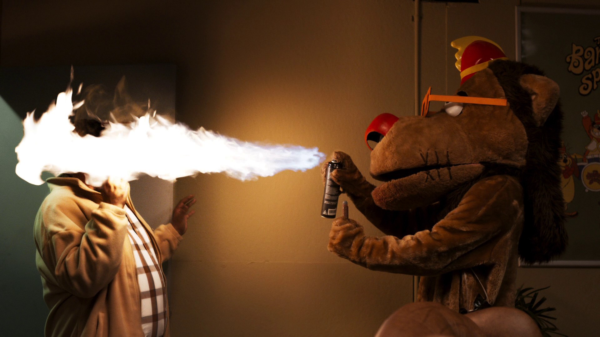 The Banana Splits Movie (2019) —  shot,  lighting